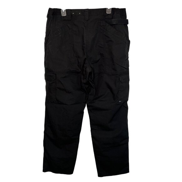 5.11 Tactical Series Men’s Black Cargo Pants Size 38x34 Durable Outdoor Workwear - Picture 2 of 10